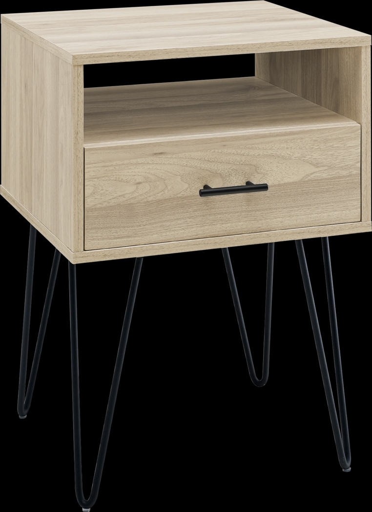 Carlowe Birch Accent Table - Thumbnail - Image 1