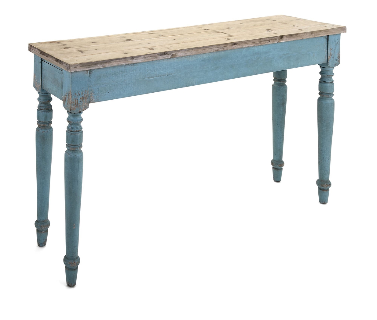 Carlowe Teal Sofa Table - Thumbnail - Image 1