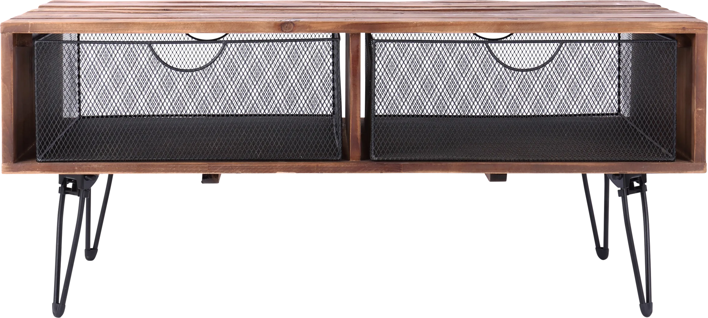 Carlowes Brown Cocktail Table - Thumbnail - Image 1