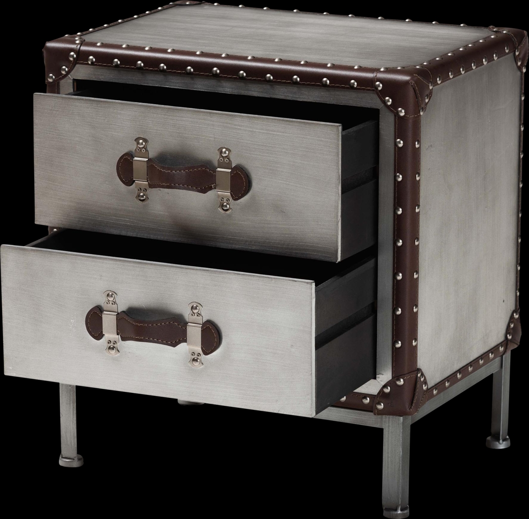 Carlyey Silver End Table - Thumbnail - Image 4