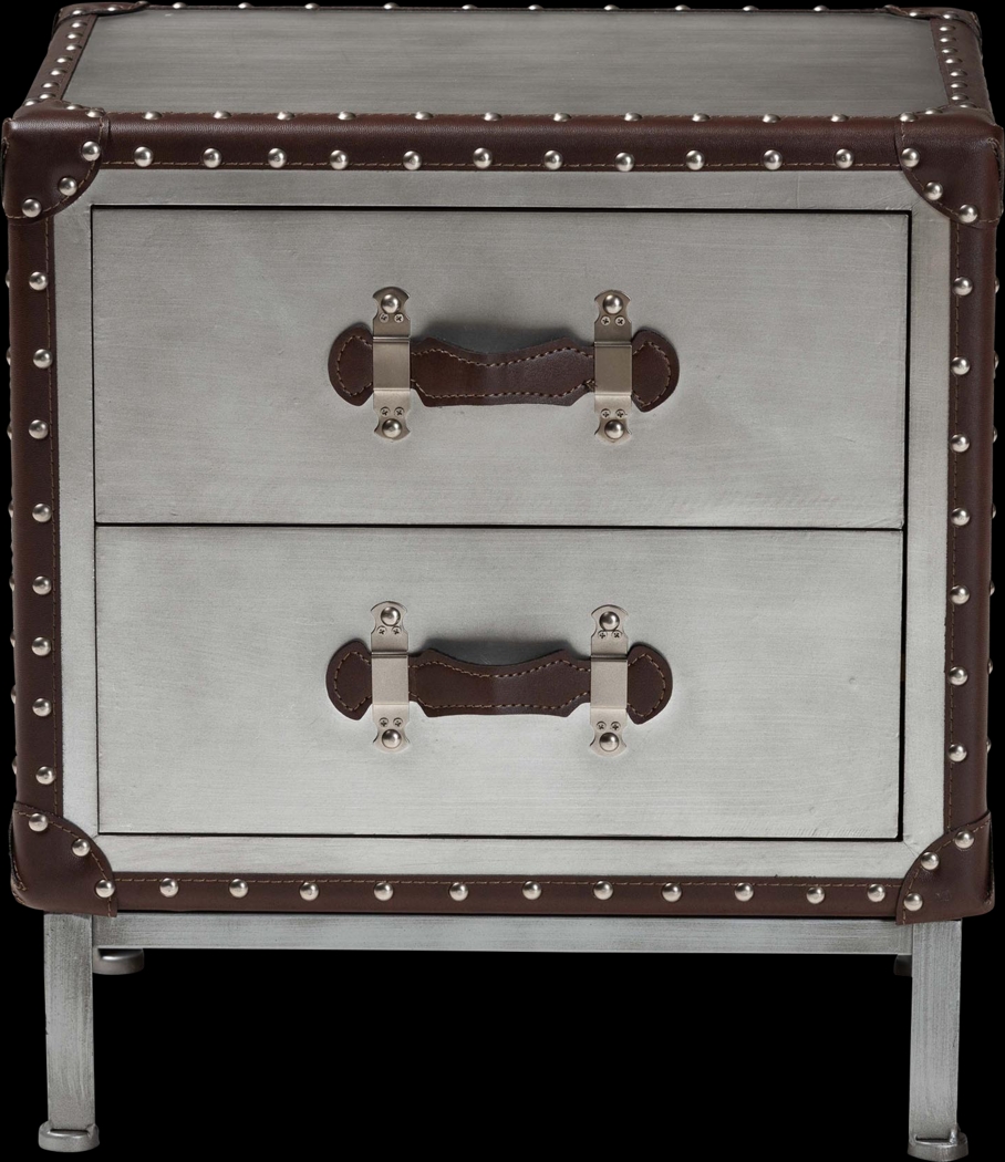 Carlyey Silver End Table - Thumbnail - Image 5