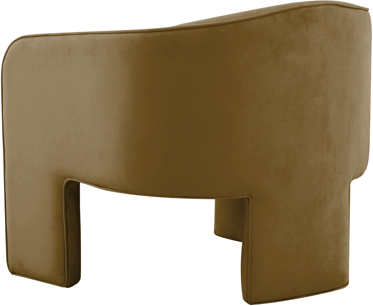 Carmain Cognac Accent Chair - Thumbnail - Image 3