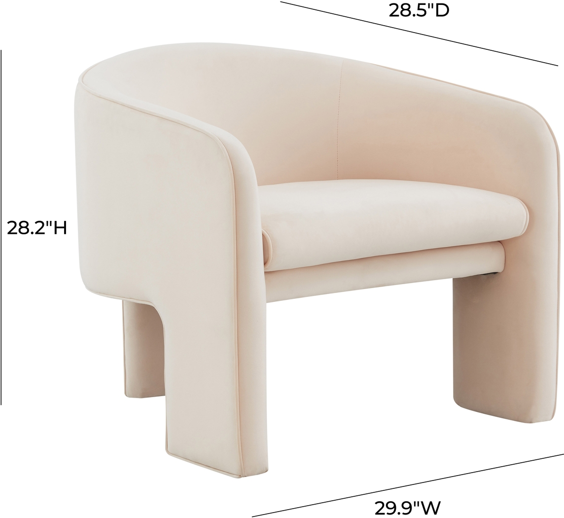 Carmain Pink Accent Chair - Thumbnail - Image 6