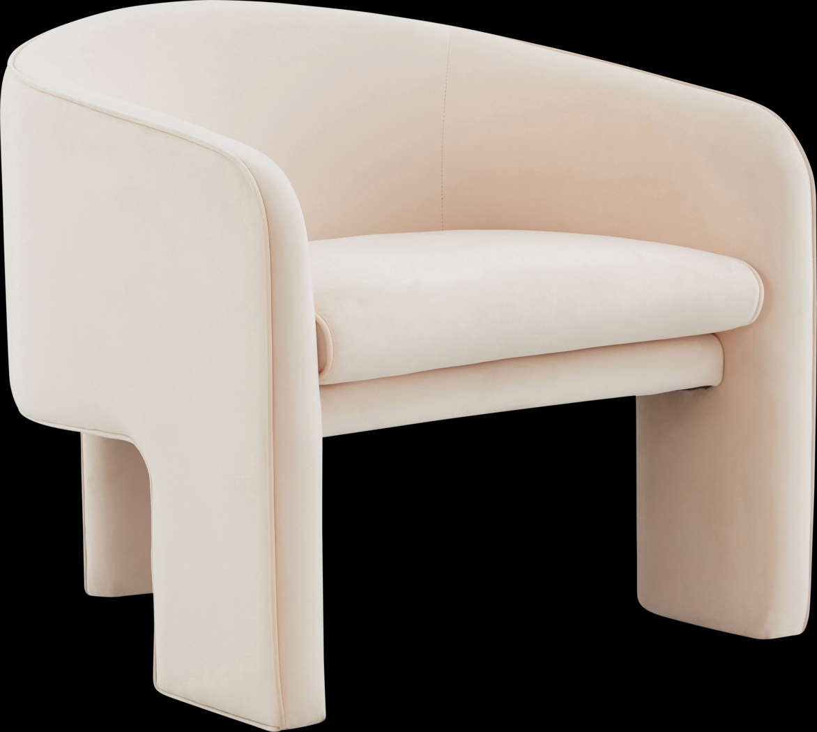 Carmain Pink Accent Chair - Thumbnail - Image 1