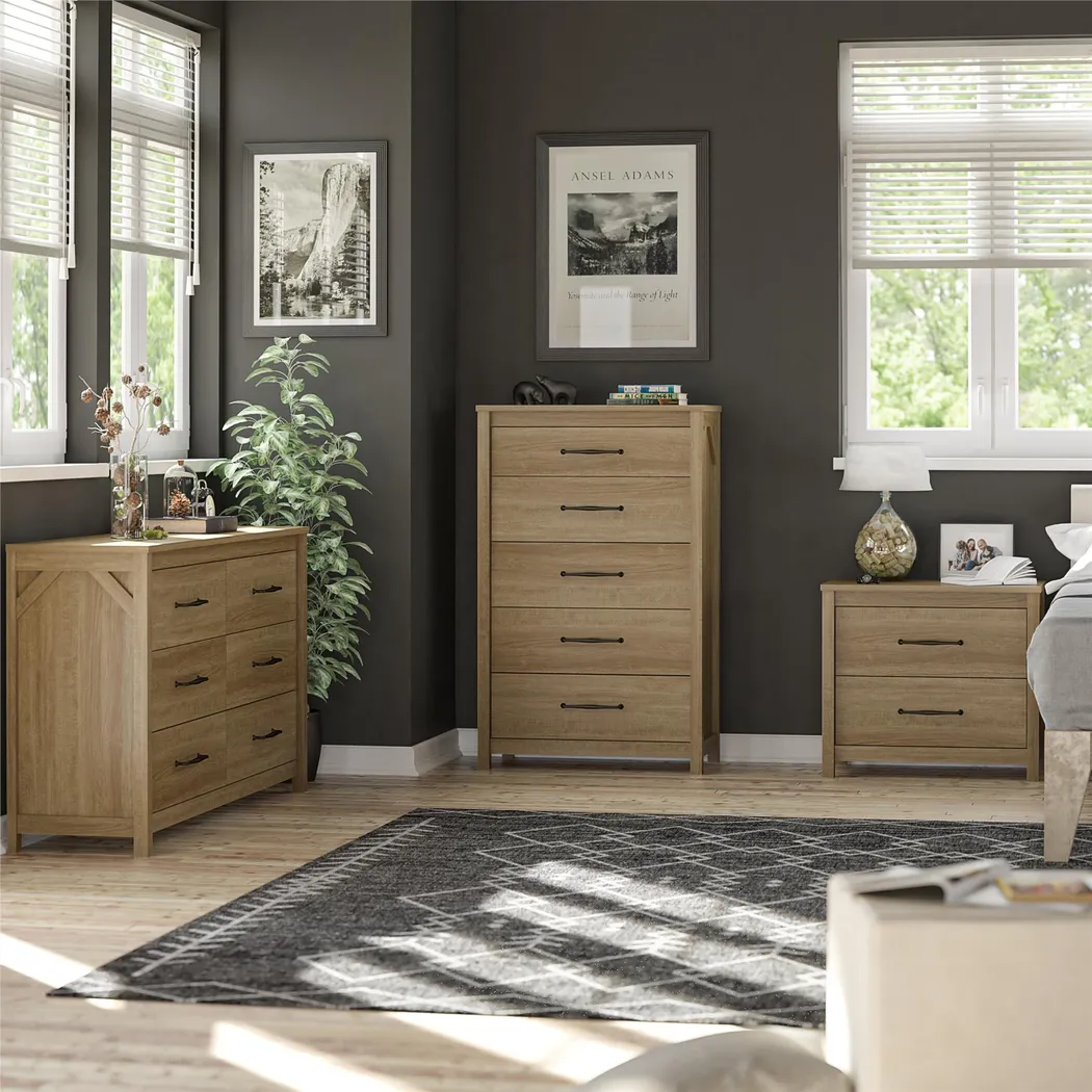 Carmarthen Oak 6 Drawer Dresser - Thumbnail - Image 10