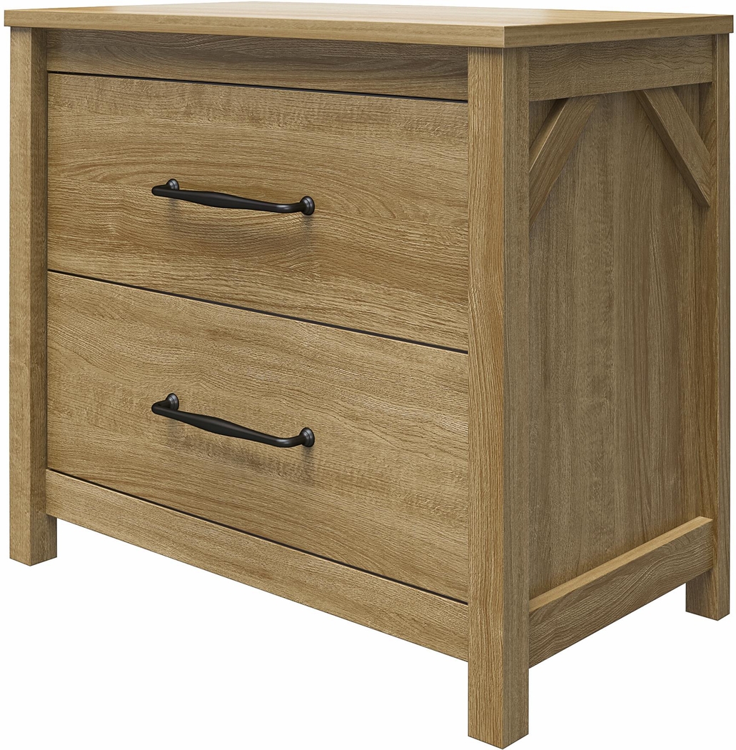 Carmarthen Oak Nightstand - Thumbnail - Image 3