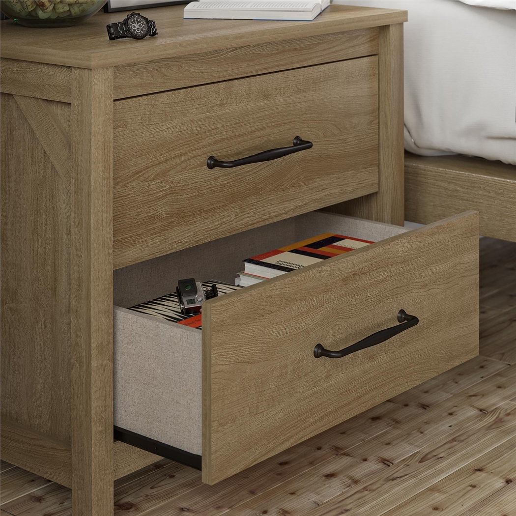 Carmarthen Oak Nightstand - Thumbnail - Image 6