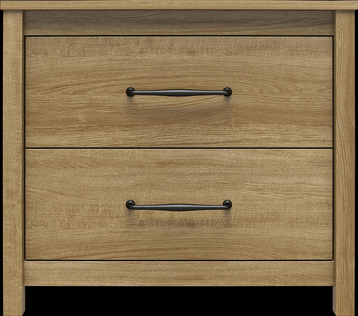 Carmarthen Oak Nightstand - Thumbnail - Image 1