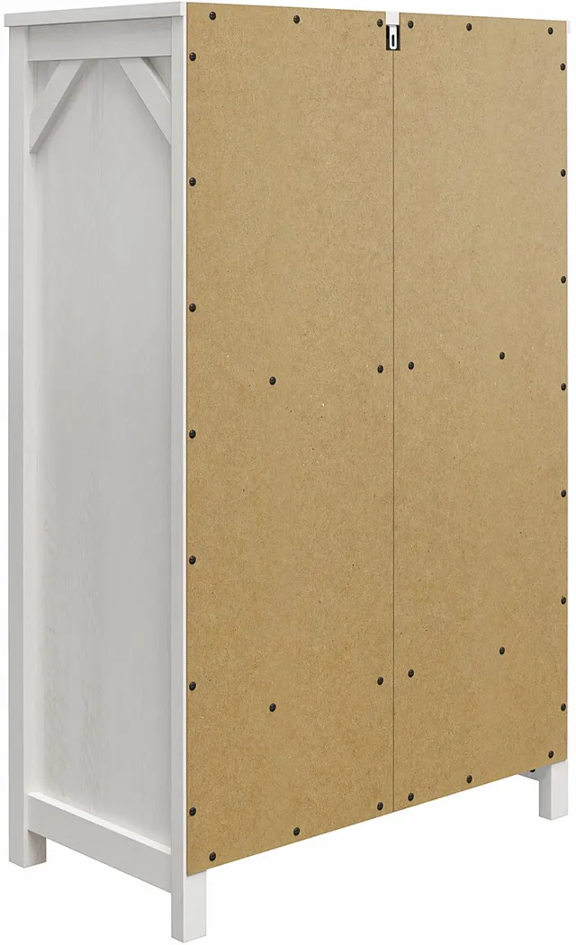 Carmarthen White 5 Drawer Chest - Thumbnail - Image 4