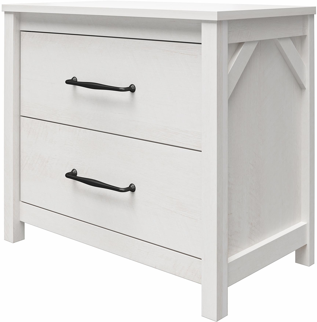 Carmarthen White Nightstand - Thumbnail - Image 3