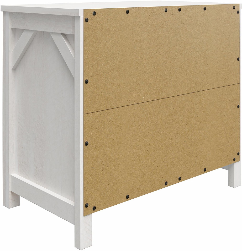 Carmarthen White Nightstand - Thumbnail - Image 4