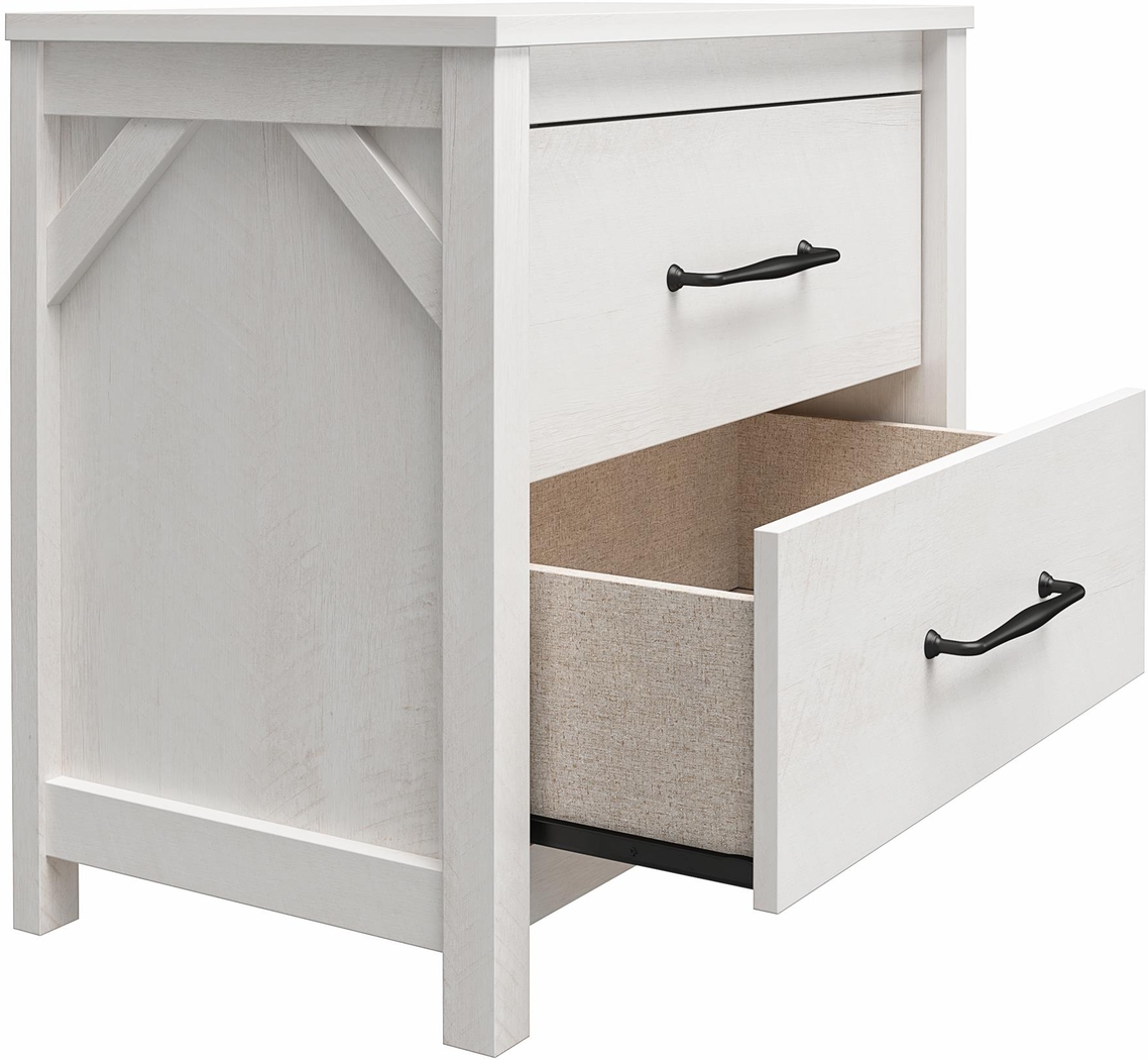 Carmarthen White Nightstand - Thumbnail - Image 5