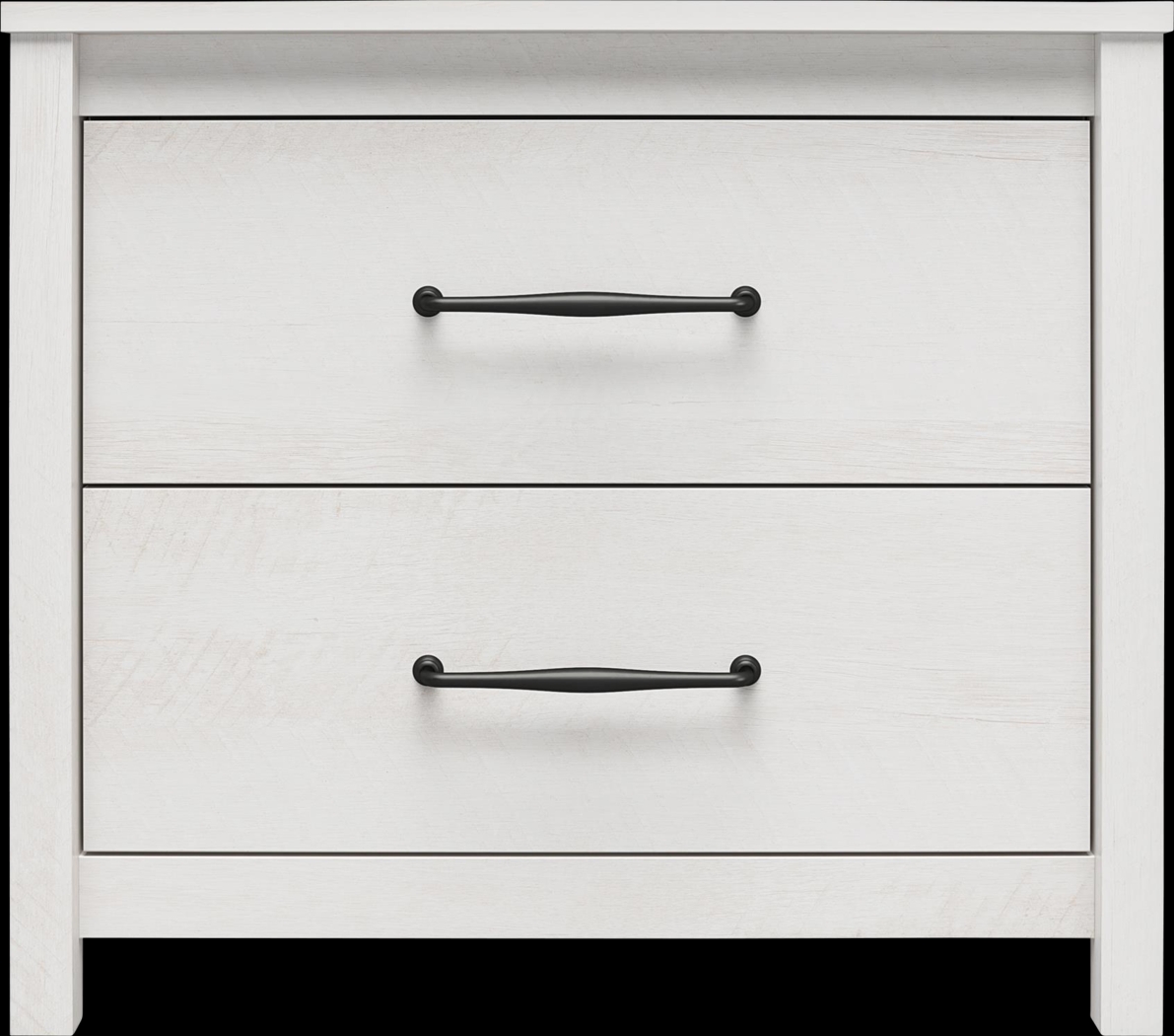 Carmarthen White Nightstand - Thumbnail - Image 1