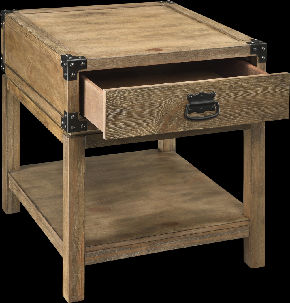 Carmel Valley Natural End Table - Thumbnail - Image 2