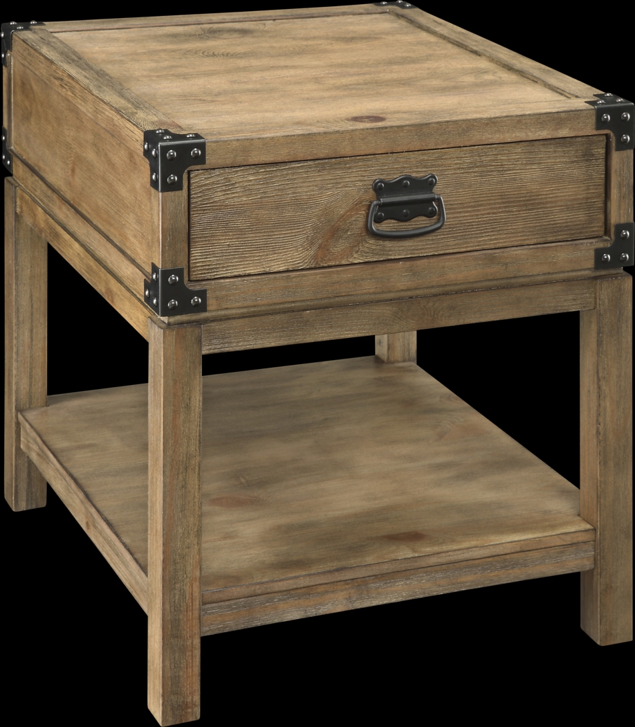Carmel Valley Natural End Table - Thumbnail - Image 1