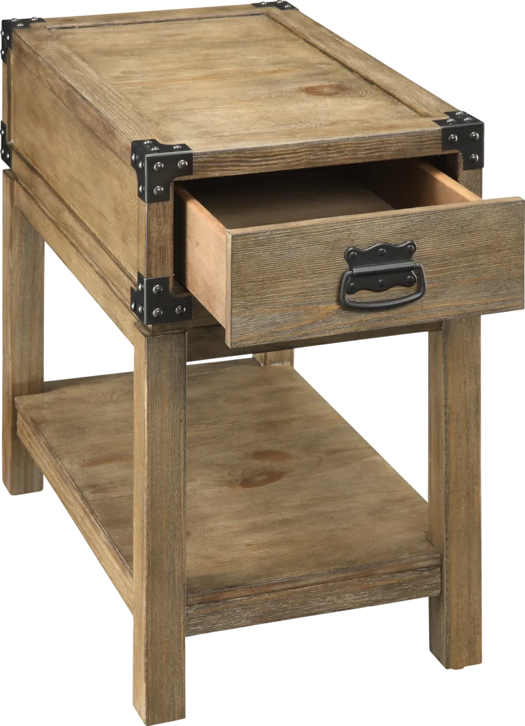 Carmel Valley Sandstone Chairside Table - Thumbnail - Image 2