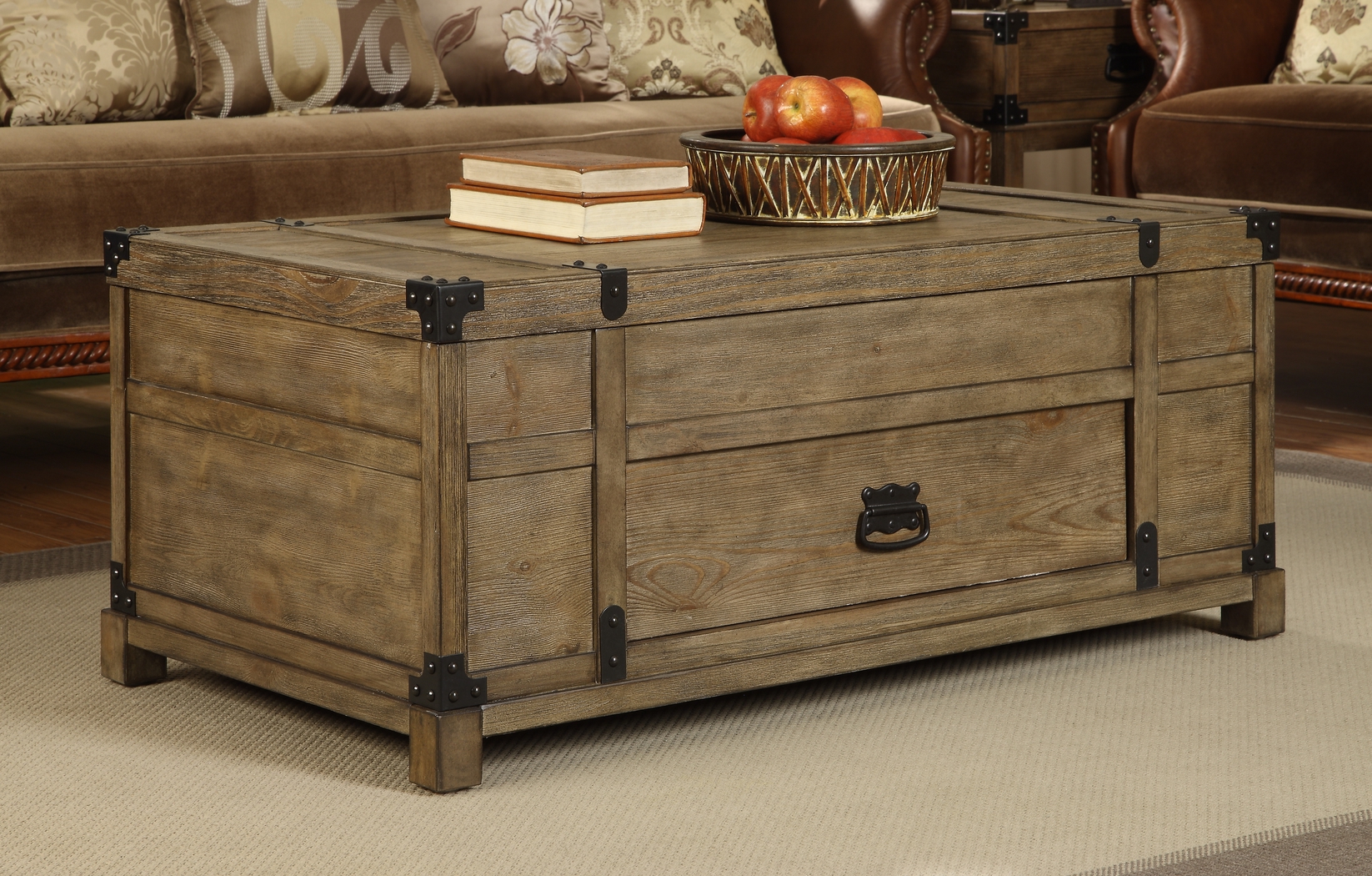 Carmel Valley Sandstone Cocktail Table - Thumbnail - Image 4