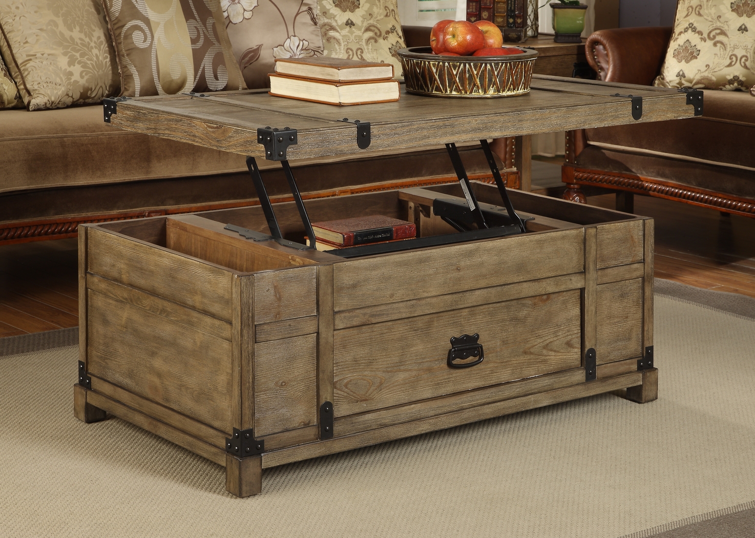 Carmel Valley Sandstone Cocktail Table - Thumbnail - Image 5