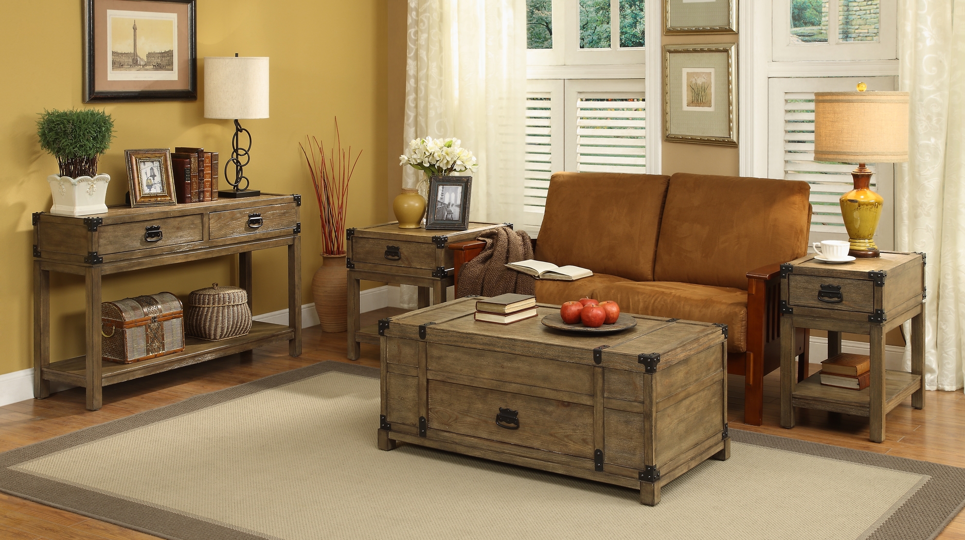 Carmel Valley Sandstone Cocktail Table - Thumbnail - Image 7