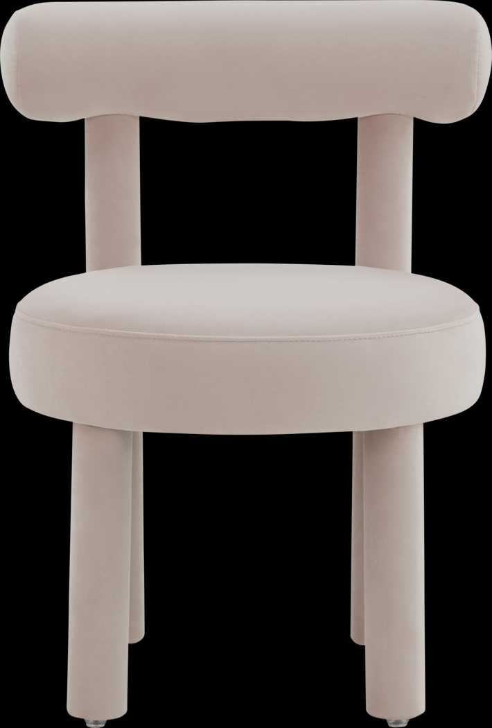 Carmela Ann Blush Accent Chair - Thumbnail - Image 2