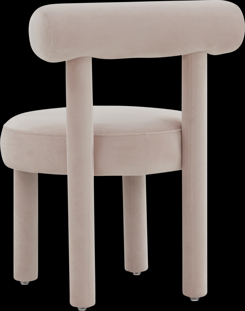 Carmela Ann Blush Accent Chair - Thumbnail - Image 3