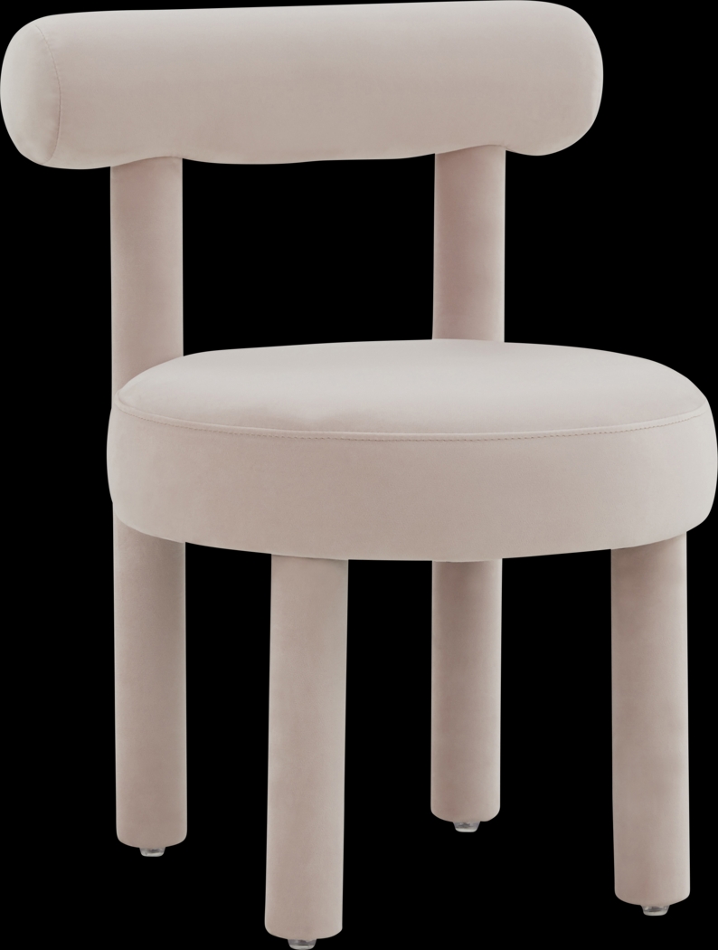 Carmela Ann Blush Accent Chair - Thumbnail - Image 1
