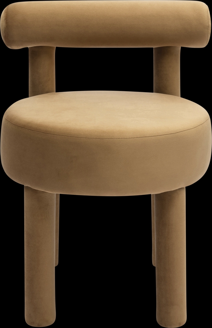 Carmela Ann Cognac Dining Chair - Thumbnail - Image 3