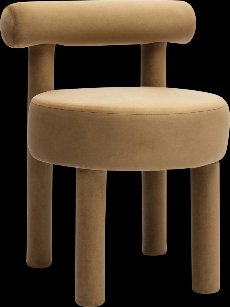 Carmela Ann Cognac Dining Chair - Thumbnail - Image 1