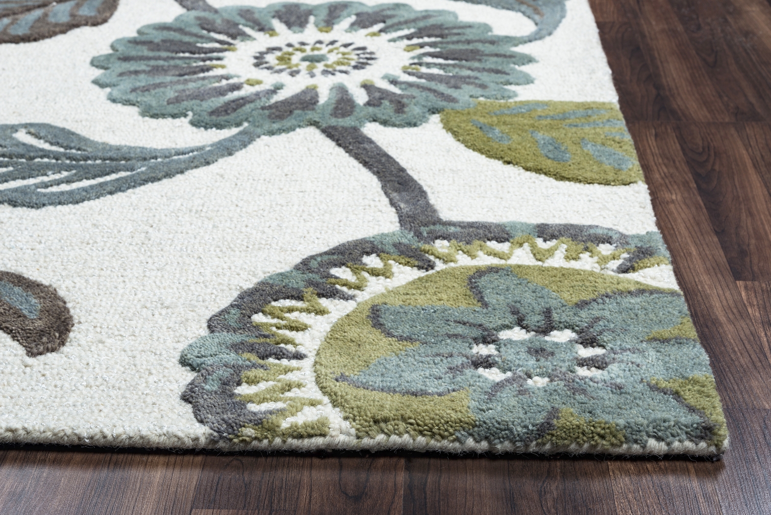 Carmelia Ivory 3' x 5' Rug - Thumbnail - Image 2