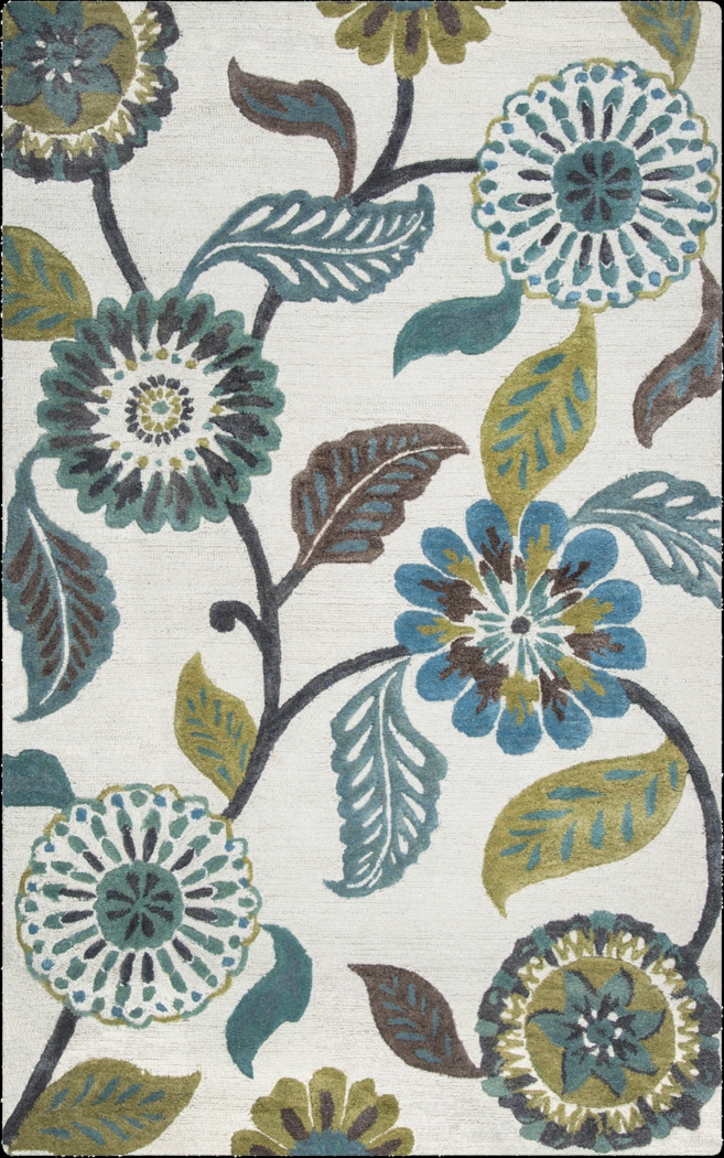 Carmelia Ivory 5' x 8' Rug - Thumbnail - Image 1