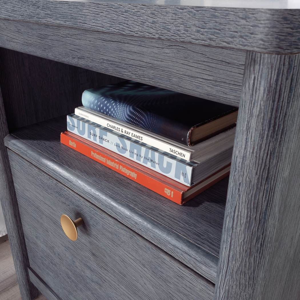 Carmell Blue Nightstand - Thumbnail - Image 3