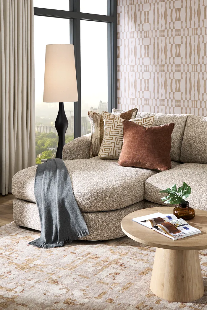 Carmelo Oatmeal 2 Pc Sectional - Thumbnail - Image 3