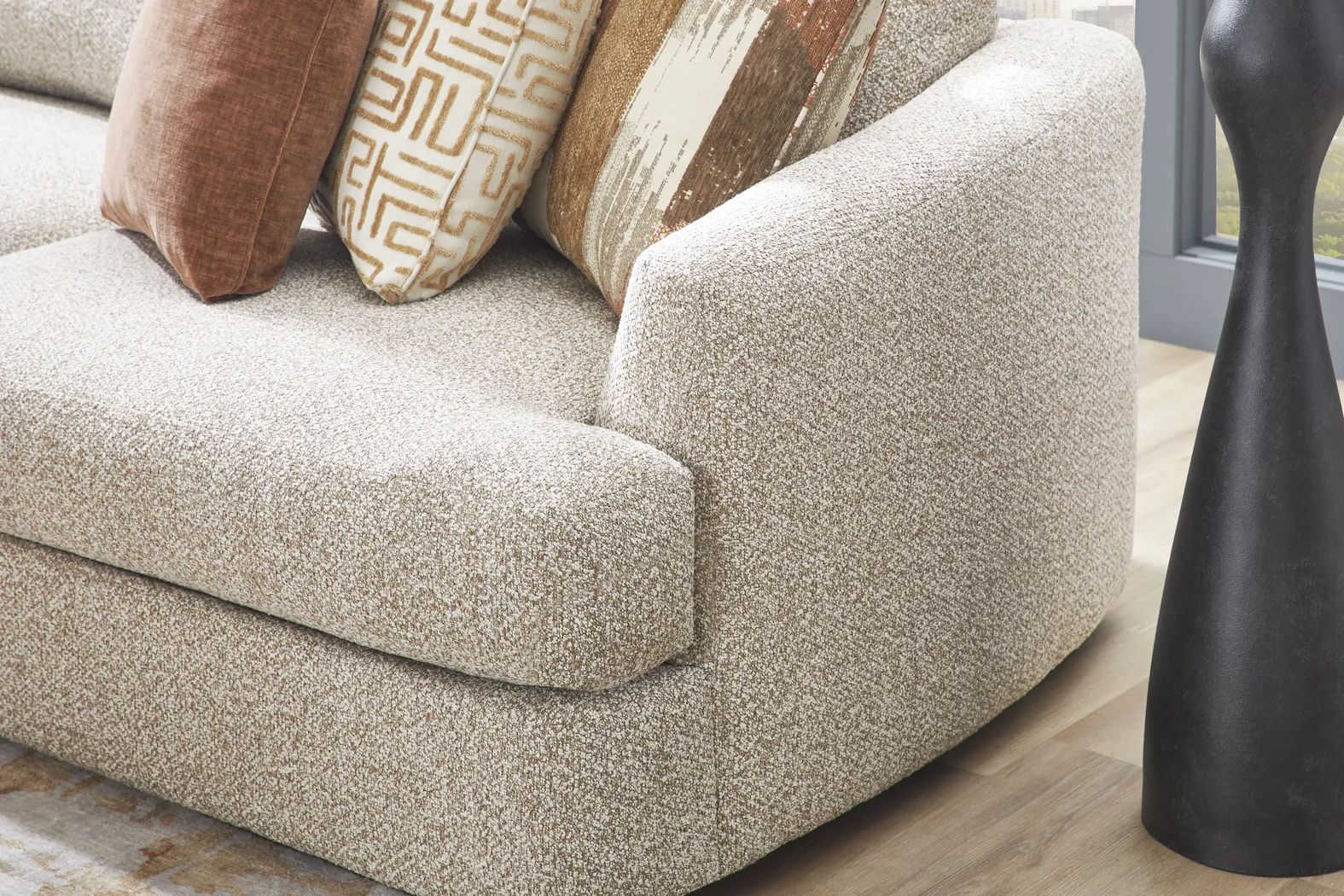 Carmelo Oatmeal 3 Pc Sectional - Thumbnail - Image 2
