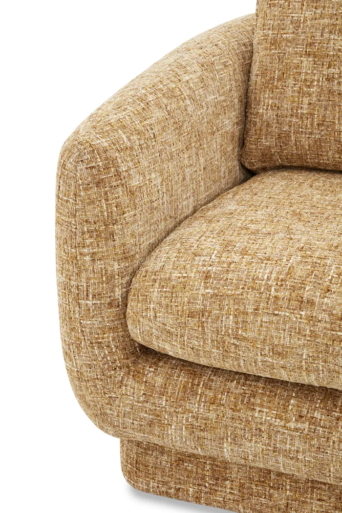 Carmen Gold Swivel Chair - Thumbnail - Image 5