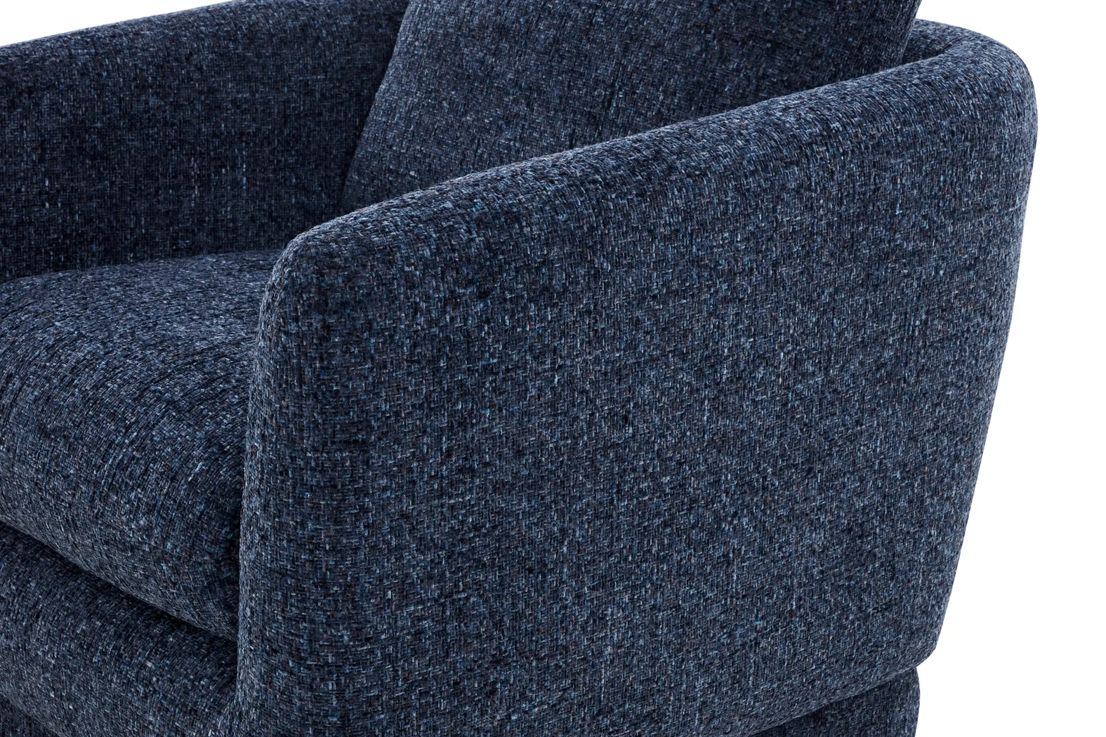 Carmen Indigo Swivel Chair, Set of 2 - Thumbnail - Image 4