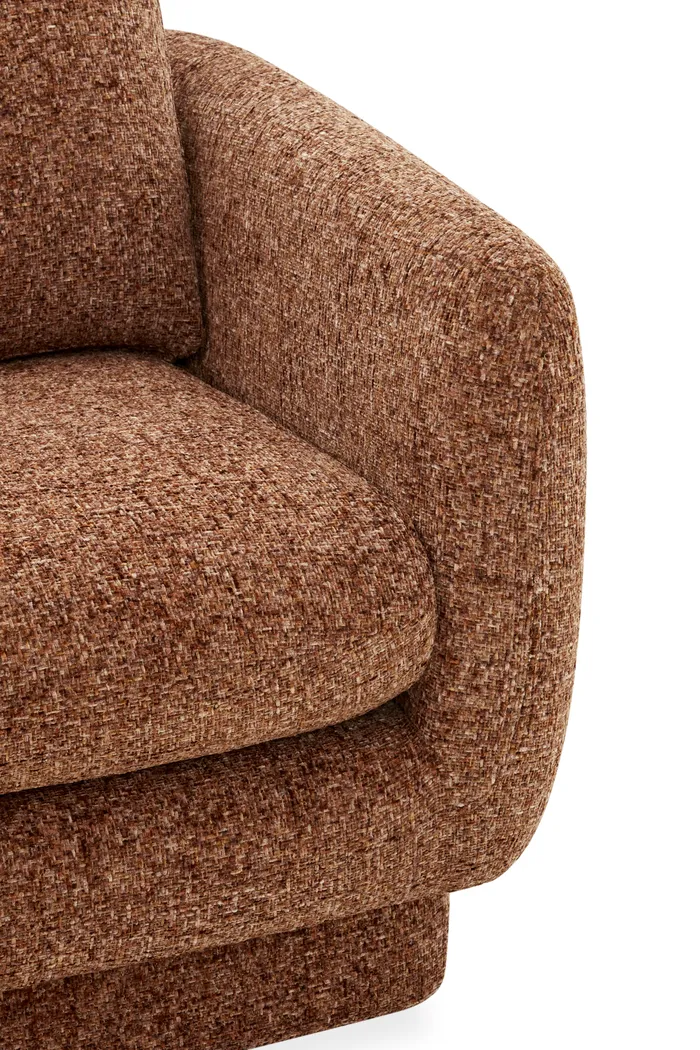 Carmen Orange Swivel Chair - Thumbnail - Image 5