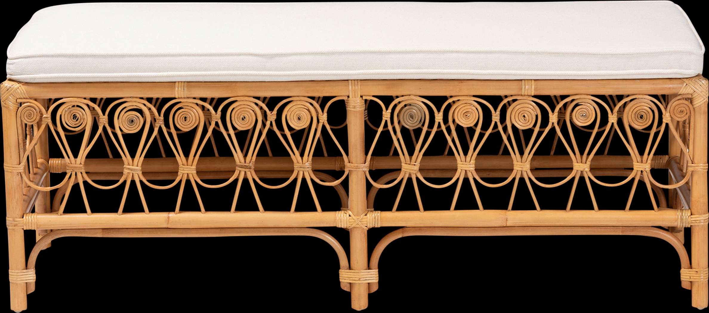 Carmenere Light Brown Accent Bench - Thumbnail - Image 3