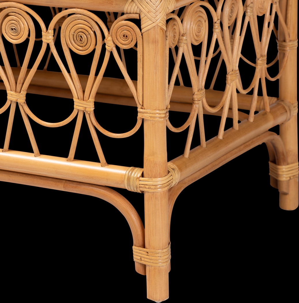 Carmenere Light Brown Accent Bench - Thumbnail - Image 5