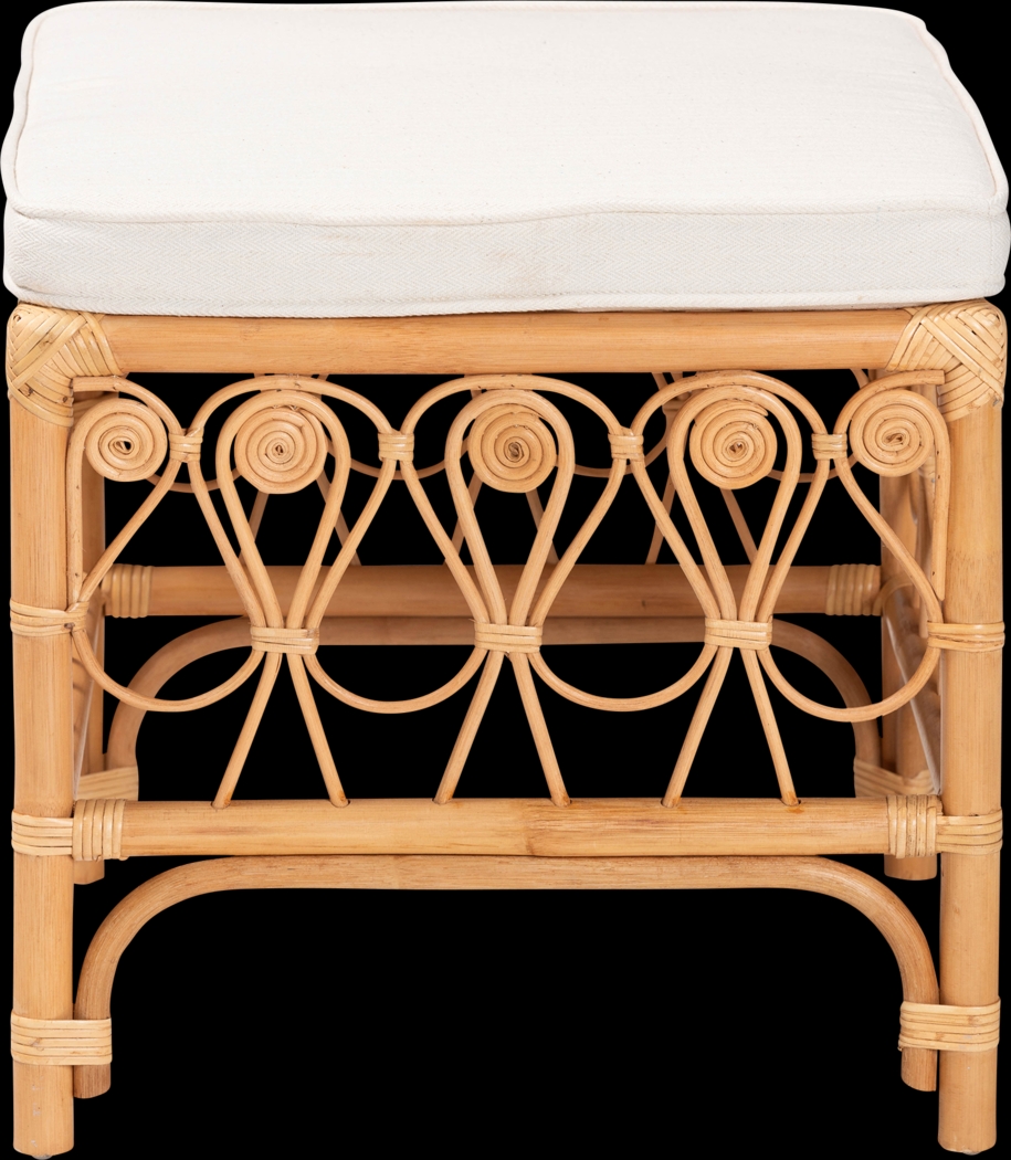 Carmenere Light Brown Ottoman - Thumbnail - Image 3