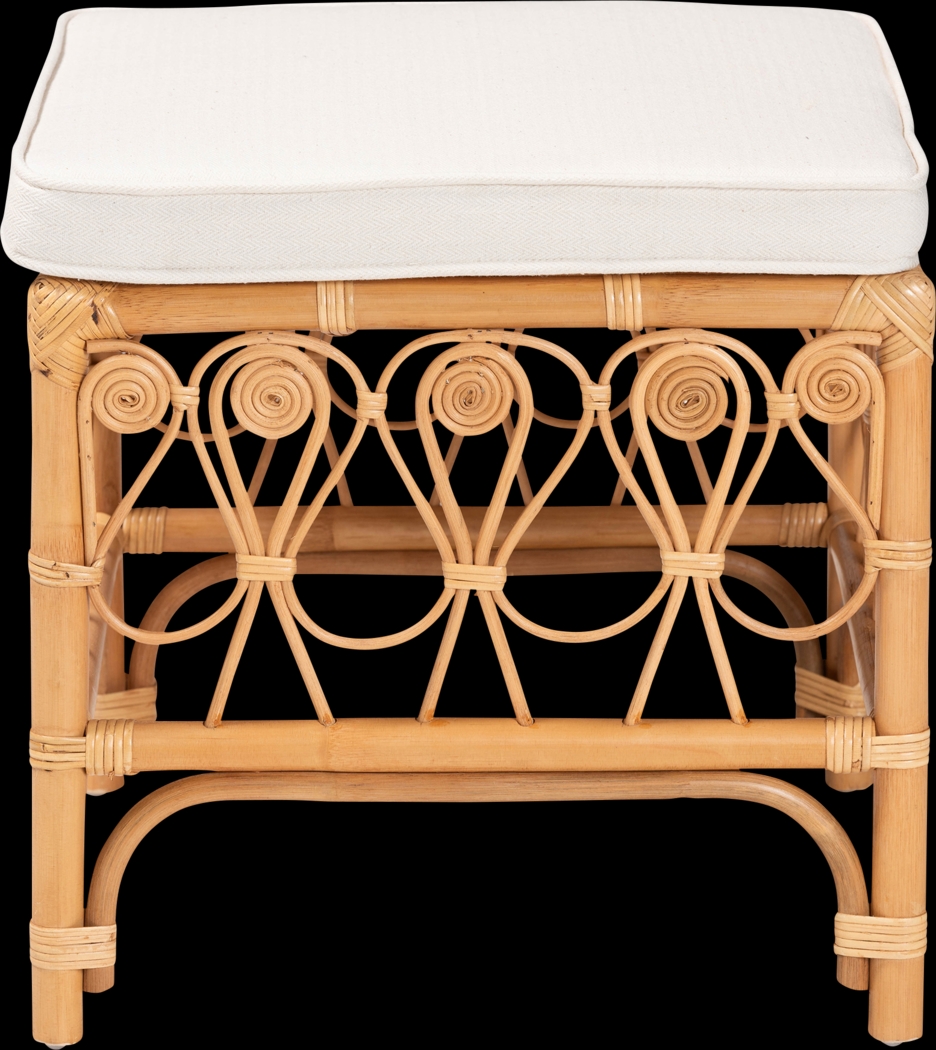 Carmenere Light Brown Ottoman - Thumbnail - Image 4