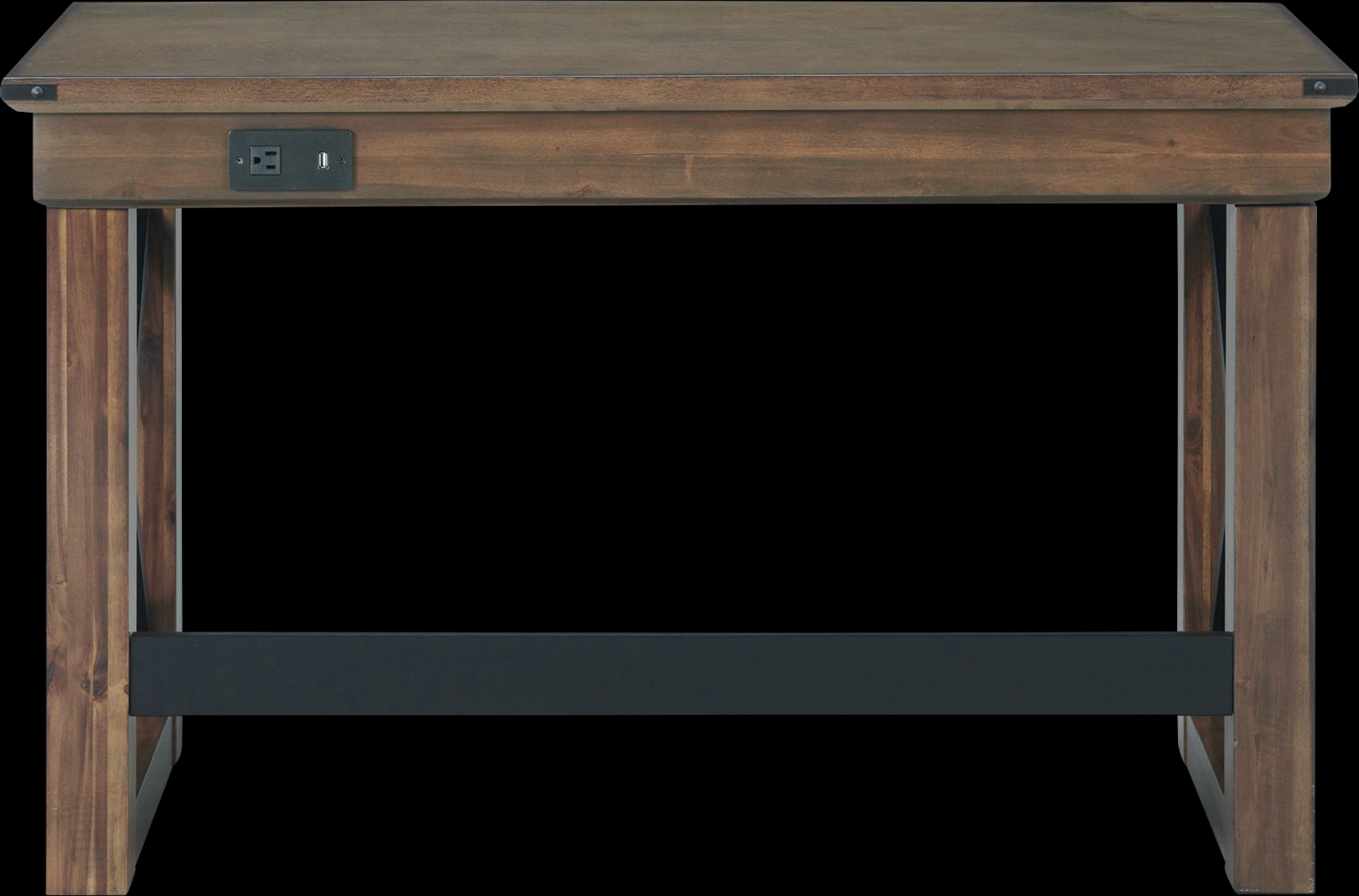 Carmenita Brown Desk - Thumbnail - Image 3