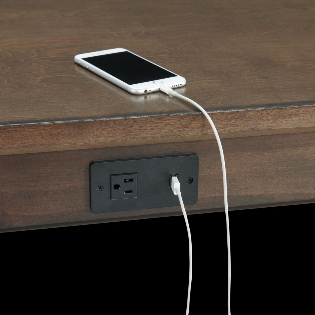 Carmenita Brown Desk - Thumbnail - Image 6