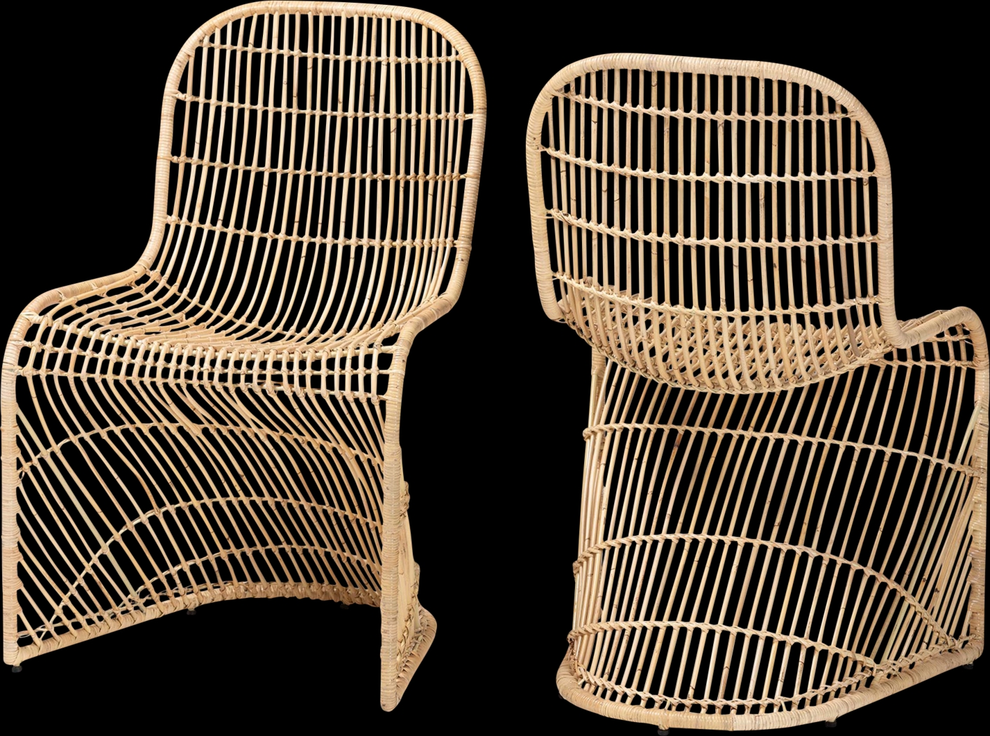 Carmichaela Brown Dining Chair, Set of 2 - Thumbnail - Image 1