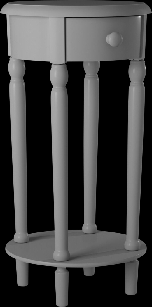 Carmichle Gray Nightstand - Thumbnail - Image 1