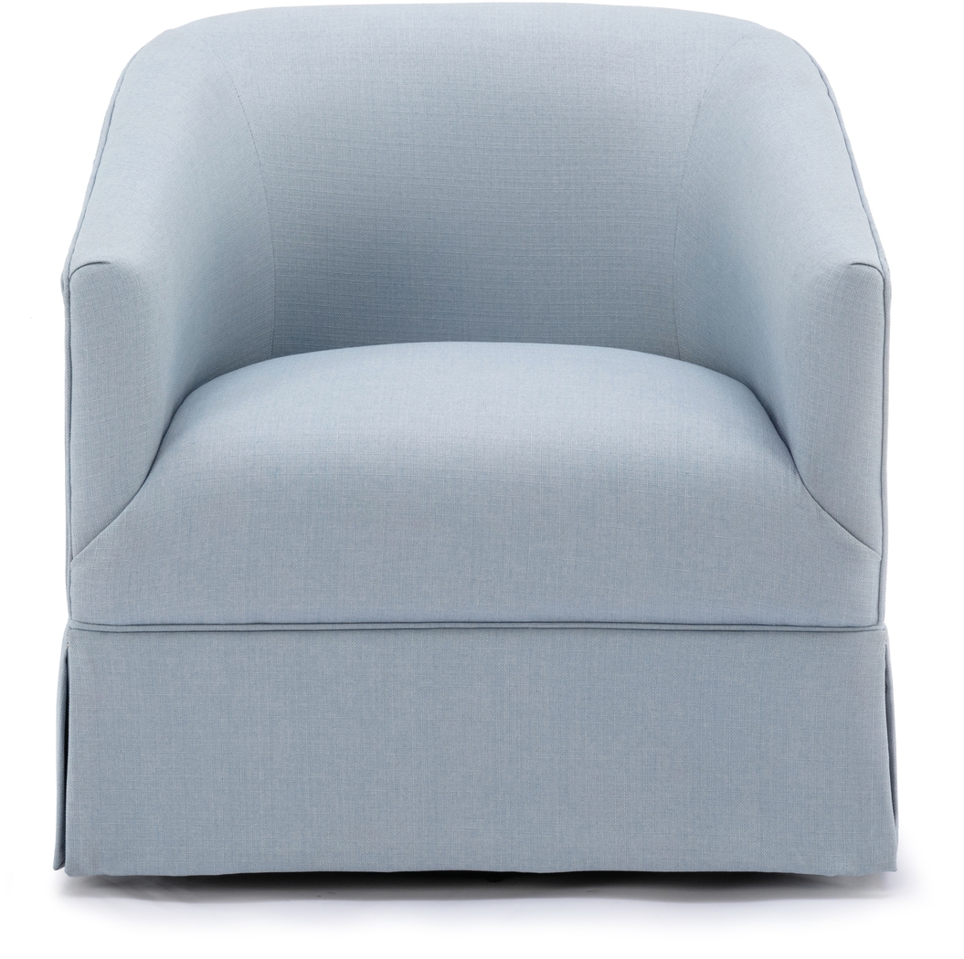 Carmick Blue Swivel Chair - Thumbnail - Image 7