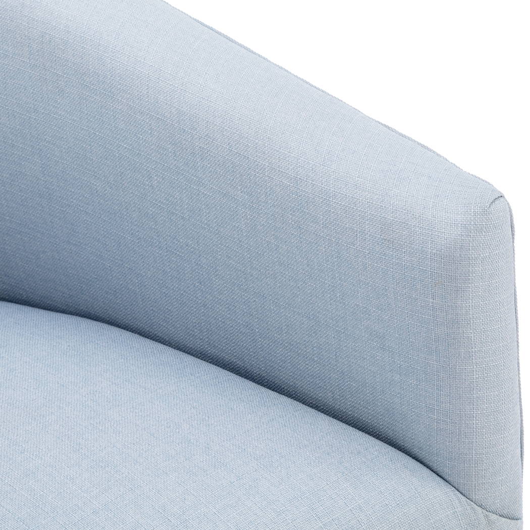 Carmick Blue Swivel Chair - Thumbnail - Image 8