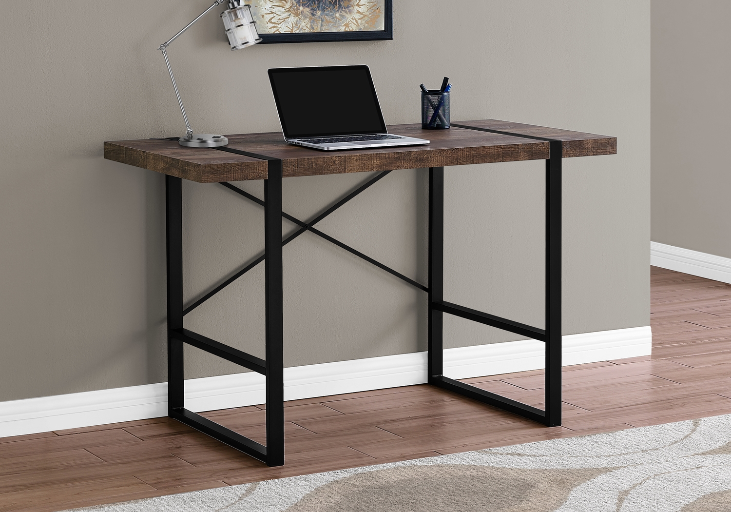 Carnahan Brown Desk - Thumbnail - Image 2