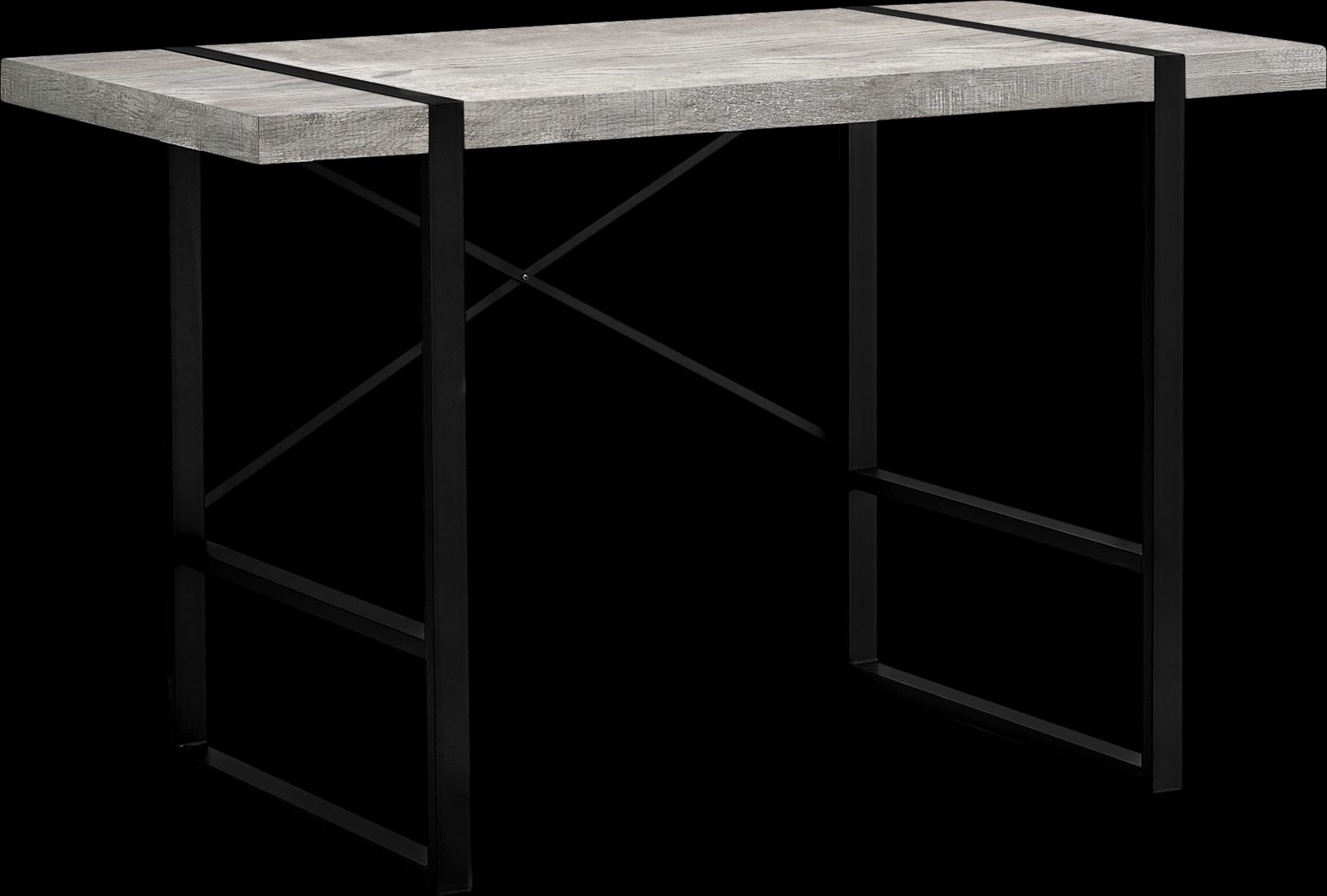 Carnahan Gray Desk - Thumbnail - Image 1