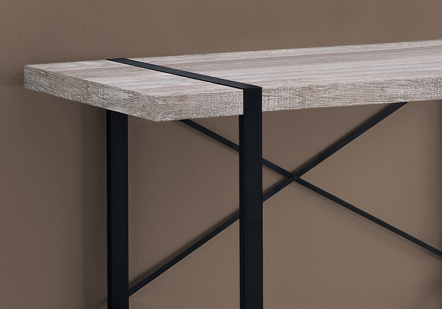 Carnahan Taupe Desk - Thumbnail - Image 4