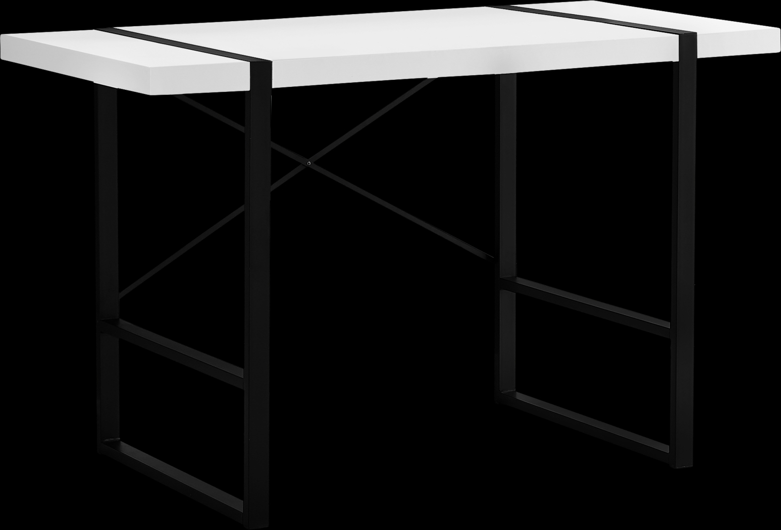 Carnahan White Desk - Thumbnail - Image 1
